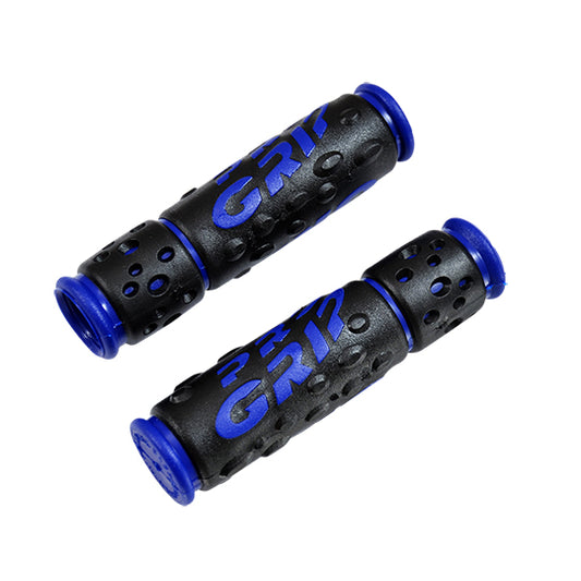 POIGNEE VELO PROGRIP 953 124MM PREDECOUPE NOIR/BLEU (PR)