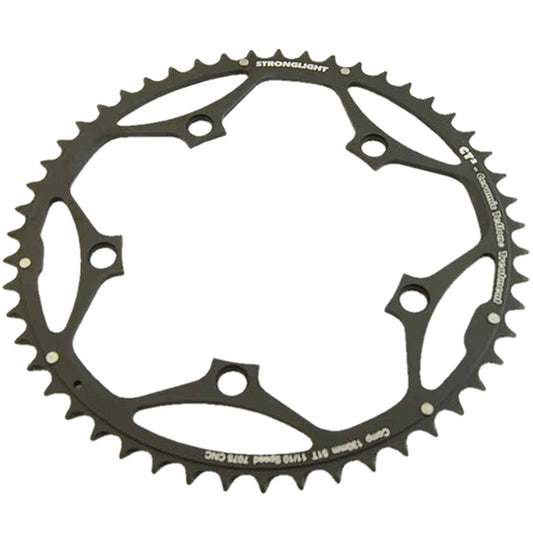 PLATEAU ROUTE DIAM 130 EXTER 52DTS NOIR CT2 STRONG 11/10V.(TOUS MODELES) 5 BRANCHES
