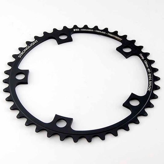 PLATEAU ROUTE DIAM 130 INTER 39DTS NOIR CT2 STRONG 11/10V. (TOUS MODELES) 5 BRANCHES