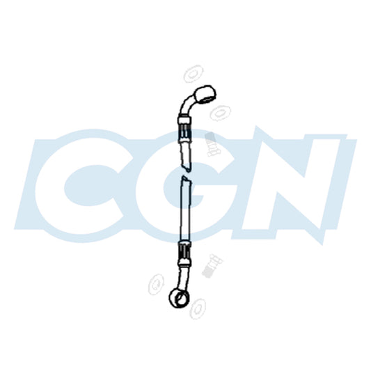 DURITE HYDRAULIQUE FREIN AV SCOOTER OEM PEUGEOT LUDIX TREND 10P
