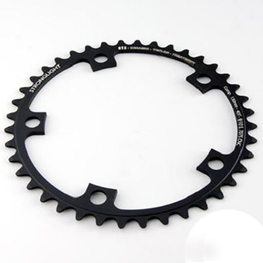 PLATEAU ROUTE DIAM 130 INTER 42DTS NOIR CT2 STRONG 11/10V.(TOUS MODELES) 5 BRANCHES