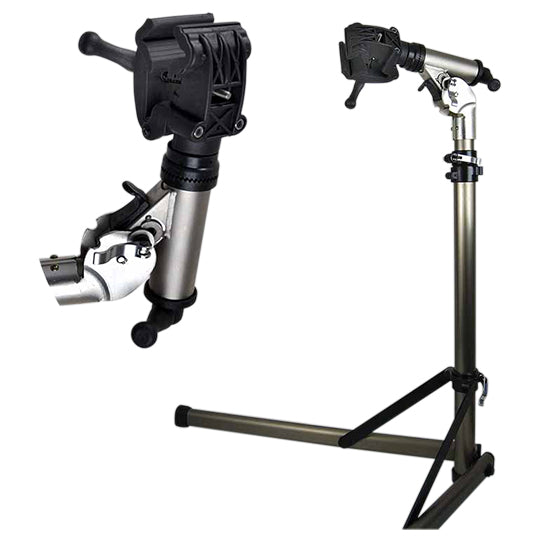 PIED D'ATELIER VELO OPTIMIZ MONTAGE PLIABLE MULTI REGLAGE ALU