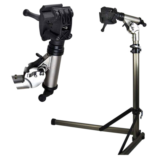 PIED D'ATELIER VELO OPTIMIZ MONTAGE PLIABLE MULTI REGLAGE ALU