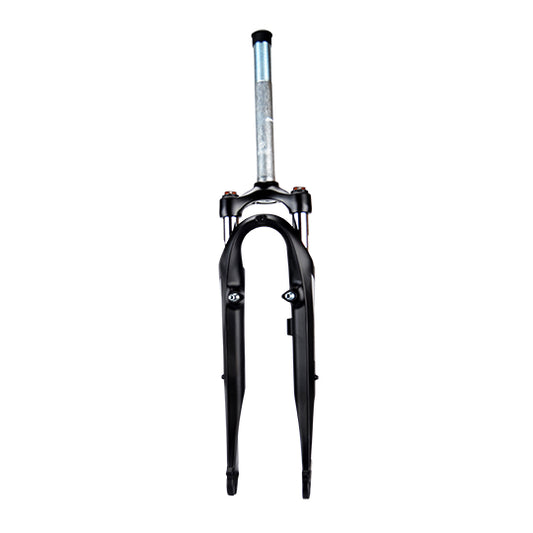 FOURCHE VTC 28" ZOOM 141 AMS SUSPENSION NOIRE FILETE 1"1/8 REGLABLE V-BRAKE+DISQUE IS