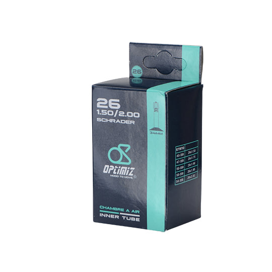 CHAMBRE A AIR VELO 26" X 1.50-2.00 (38/50-559) VS OPTIMIZ