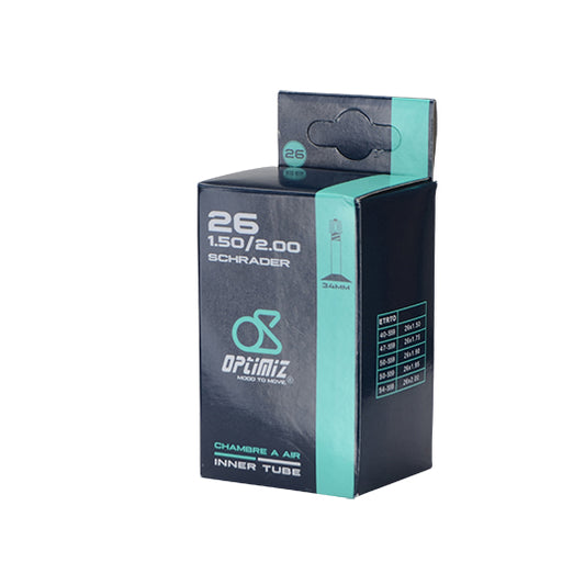 CHAMBRE A AIR VELO 26" X 1.50-2.00 (38/50-559) VS OPTIMIZ