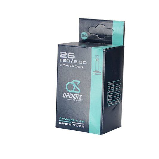 CHAMBRE A AIR VELO 26" X 1.50-2.00 (40/54-559) VS 48 MM OPTIMIZ