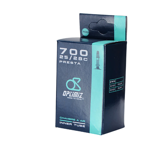CHAMBRE A AIR VELO 700C (25/28-622) VP 40 MM OPTIMIZ