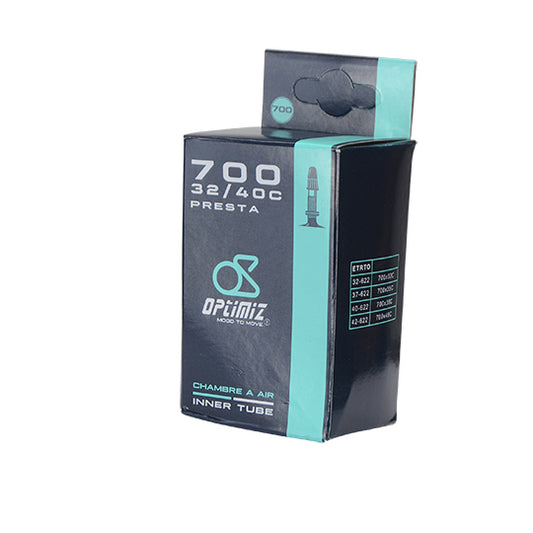CHAMBRE A AIR VELO 700C (32/40-622) VP 40 MM OPTIMIZ