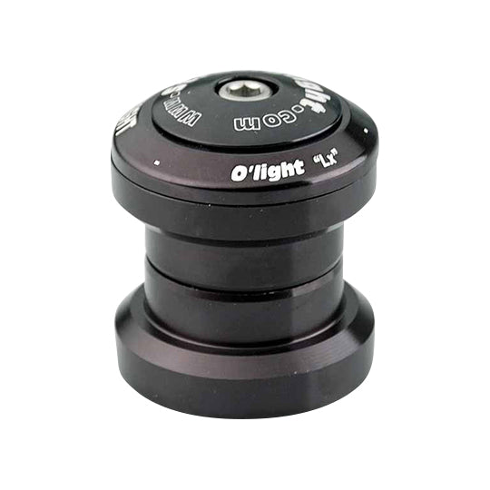 JEU DIRECTION VELO AHEAD-SET 1''1/8 CARTOUCHE 41,8X45°X45° STRONG O'LIGHT ALU NOIR