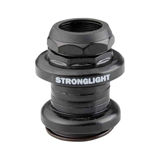 JEU DIRECTION VELO FILETE 1'' (22,2 INTERIEUR/25,4 EXTERIEUR) BILLE STRONG A9 ACIER NOIR