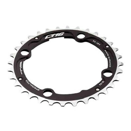 PLATEAU VTT TRIPLE DIAM 102 INTERM 32DTS NOIR 4 BRANCHES TA XTR M960 C116 9V
