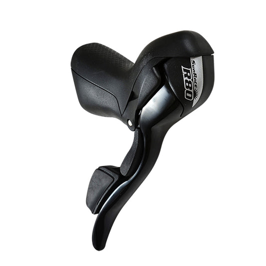 LEVIER/MANETTE ROUTE  8V. SUNRACE R81 COMPATIBLE SHIMANO DOUBLE NOIR (PR)