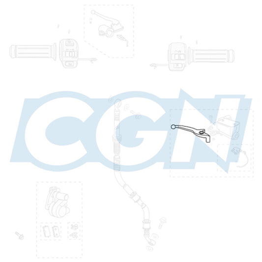 LEVIER FREIN SCOOTER DROIT OEM PEUGEOT VCLIC