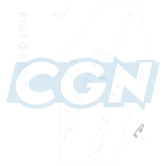 GUIDE GAINE DURITE FREIN AR SCOOTER OEM PEUGEOT VCLIC