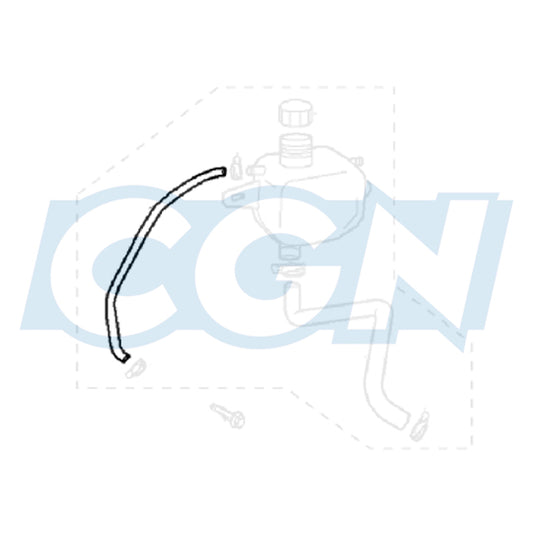 DURITE EAU MAXI SCOOTER OEM PEUGEOT SATELIS 125 (TROP PLEIN)
