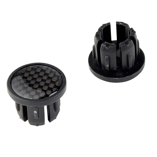 BOUCHON CINTRE/GUIDON VTT A EMBOITER CARBONE (PR)