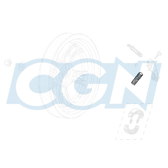 RESSORT LEVIER MACHOIR FREIN SCOOTER OEM PEUGEOT KISBEE 2T/STREETZONE