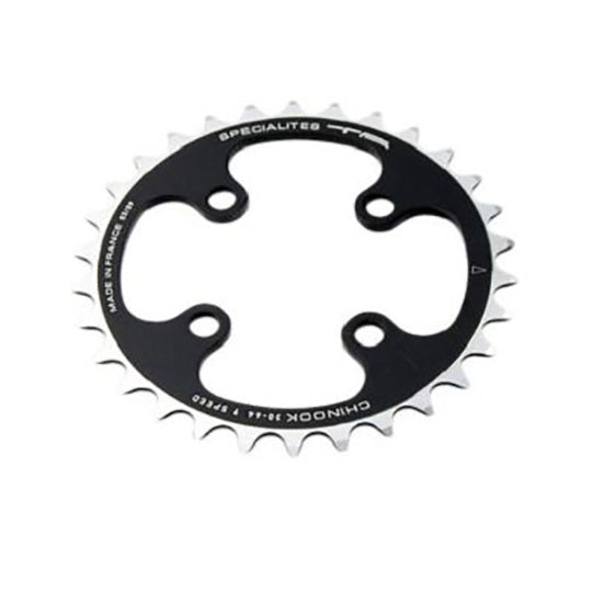 PLATEAU VTT TRIPLE DIAM  64 INTER 30DTS NOIR 4 BRANCHES CHINOOK TA 9V