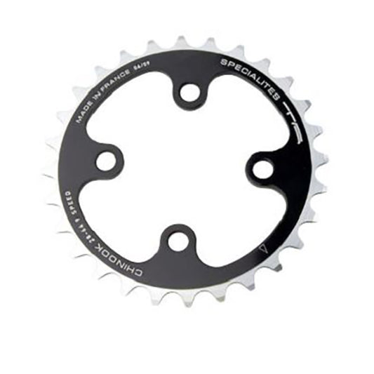 PLATEAU VTT TRIPLE DIAM  64 INTER 28DTS NOIR 4 BRANCHES CHINOOK TA 9V