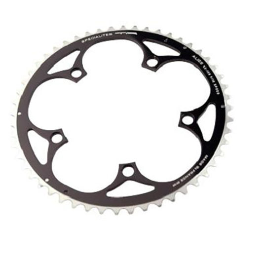 PLATEAU ROUTE DIAM 130 EXTER 52DTS NOIR ALIZE (COMP.SHIMANO) TA 8/9/10V. 5 BRANCHES