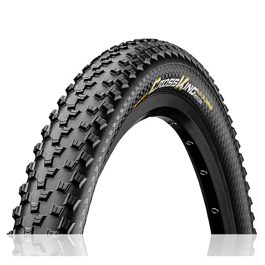 PNEU VTT 26X2.20 TR CONTINENTAL CROSS KING WIRE TT NOIR (55-559)