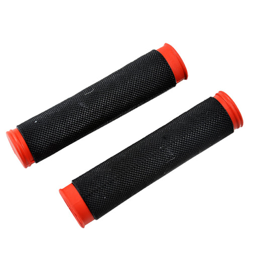 POIGNEE VELO HERRMANS DIAMOND 128MM ROUGE/NOIR (PR)