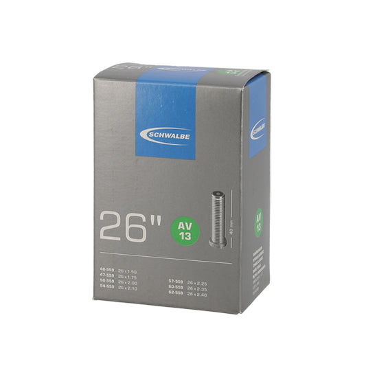 CHAMBRE A AIR VELO 26" X 1.50-2.40 (40/62-559) VS SCHWALBE STANDARD AV13
