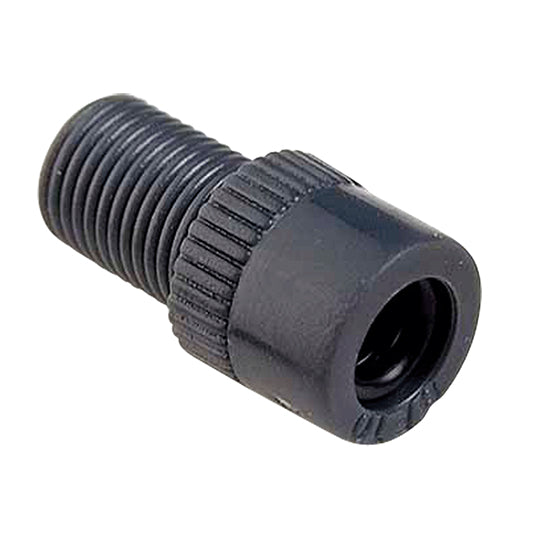 RACCORD/TRANSFORMATEUR/ADAPTATEUR POMPE SCHRADER EN PRESTA PLASTIC AVEC JOINT
