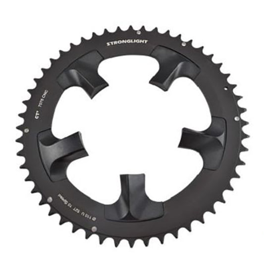 PLATEAU ROUTE DIAM 110 EXTER 52DTS NOIR CT2 ULTEGRA 6750 STRONG 10V. 5 BRANCHES