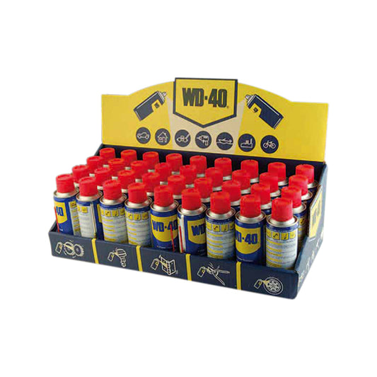 HUILE/LUBRIFIANT PRESENTOIR DE 36 AEROSOLS MULTIFONCTION WD40 (200ML)