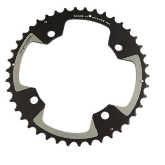 PLATEAU VTT DOUBLE DIAM 120 EXTER FILETE 42DTS NOIR 4 BRANCHES CROSS (COMP.PEDALIER SRAM 2
