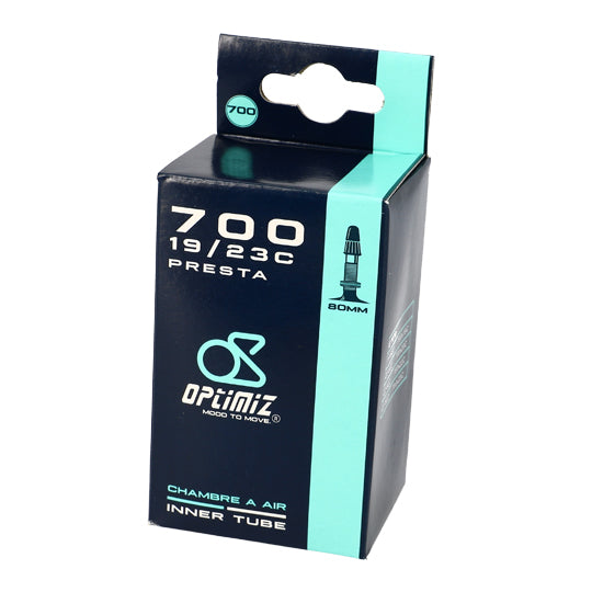 CHAMBRE A AIR VELO 700C (19/23-622) VP 80 MM OPTIMIZ