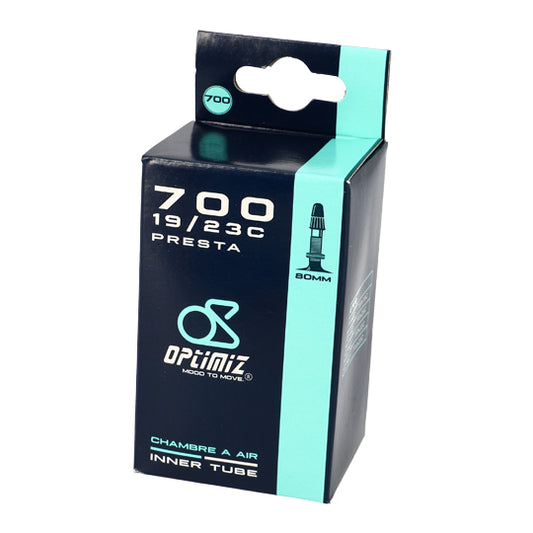 CHAMBRE A AIR VELO 700C (19/23-622) VP 80 MM OPTIMIZ
