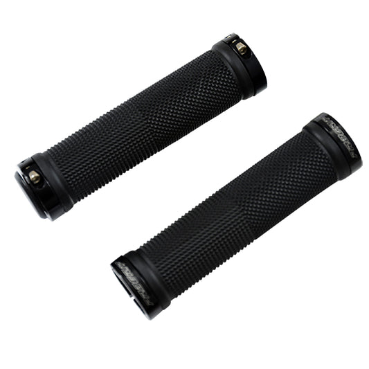 POIGNEE VELO PROGRIP 999 128MM LOCK ON DOUBLE NOIR/NOIR (PR)