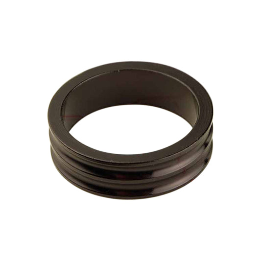 ENTRETOISE AHEAD-SET 1"1/8  10MM ALU NOIRE 28.6 MM EXT.