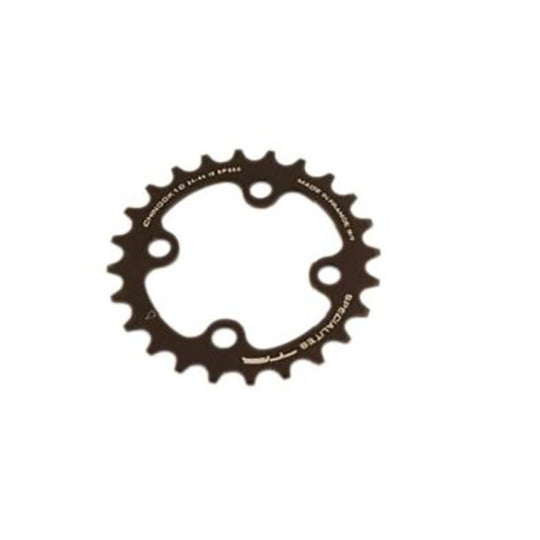 PLATEAU VTT DOUBLE/TRIPLE DIAM 64 24DTS NOIR 4 BRANCHES CHINOOK 11 TA (2/3X10/11V