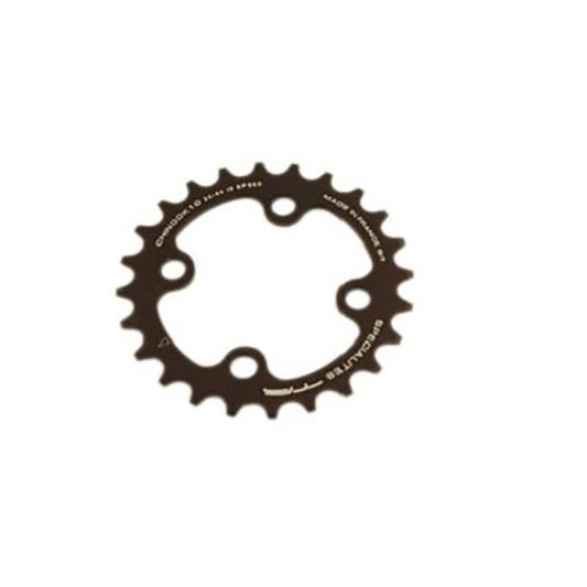 PLATEAU VTT DOUBLE/TRIPLE DIAM 64 24DTS NOIR 4 BRANCHES CHINOOK 11 TA (2/3X10/11V