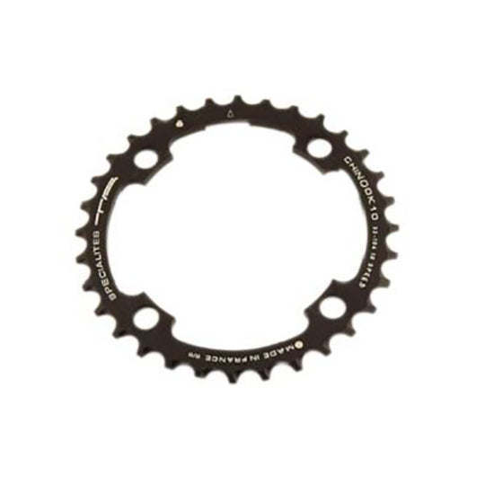 PLATEAU VTT DOUBLE/TRIPLE DIAM 104 32DTS NOIR 4 BRANCHES CHINOOK11 TA (2/3X10/11V)
