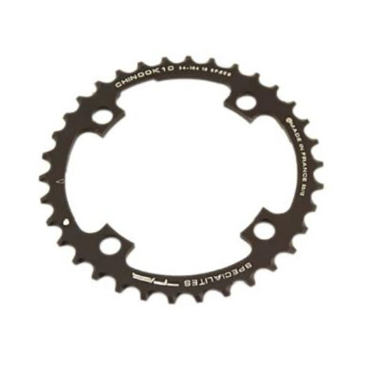 PLATEAU VTT DOUBLE/TRIPLE DIAM 104 34DTS NOIR 4 BRANCHES CHINOOK11 TA (2/3X10/11V)