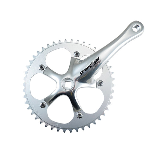 PEDALIER MONO PISTE/FIXIE STRONGLIGHT MYGAL MESSENGER 46D L170 ARGENT
