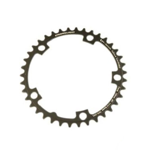 PLATEAU ROUTE DIAM 130 INTER 38DTS NOIR CT2 STRONG 11/10V.(TOUS MODELES) 5 BRANCHES