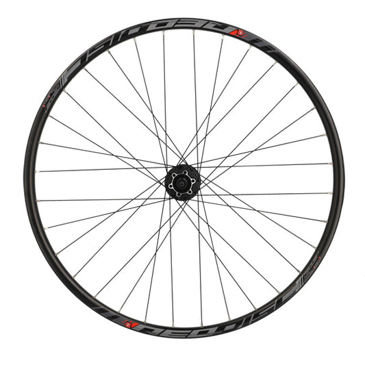 ROUE VTT 29" AV BLOCAGE JANTE NOIR MACH1 NEO. MOY. SHIMANO M475 DISQUE 6T.