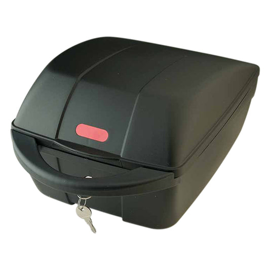 TOP CASE VELO POLISPORT NOIR 12L AVEC QUICK RELEASE SYSTEM INSTAL. SON TOP CASE EN 1