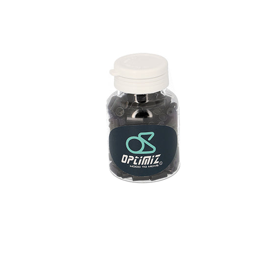 BUTEE/ARRET/EMBOUT GAINE 5MM OPTIMIZ ALU NOIR (X200)