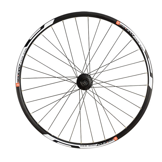 ROUE VTT 27.5" AR BLOCAGE K7 JANTE NOIR MACH1 NEO MOY. VELOX DISQUE 6T. 9/10/11V
