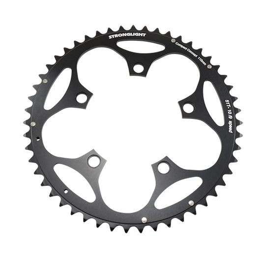 PLATEAU ROUTE DIAM 110 EXTER 46DTS NOIR ALU 5083 STRONG 10/9V. 5 BRANCHES