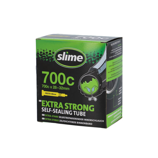 CHAMBRE A AIR VELO 700C (28/32-622) VP 48 MM SLIME EXTRA STRONG