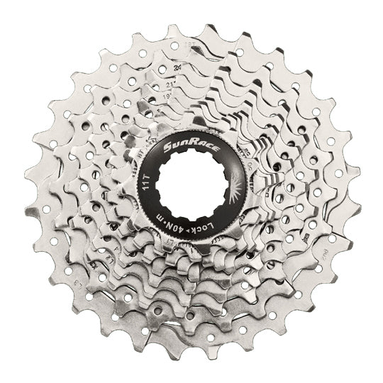 CASSETTE 10V. ROUTE SUNRACE CSRS0 METALLIC - 11-25DTS (COMPATIBLE SHIMANO)