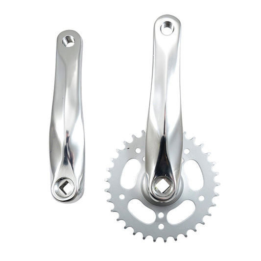 PEDALIER BMX/CITY/FREESTYLE/DIRT JUMP 33 DTS ALU ARGENT 170 MM